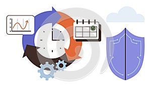 Workflow Optimization with Time, Security, and Scheduling Elements