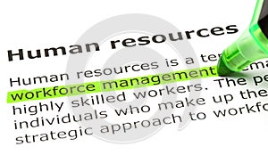 Workforce management