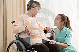 Working in care home