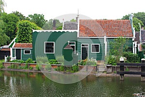Working class cottage in Zaanse Schans,Netherlands