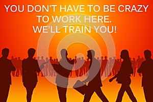 Crazy work colleagues