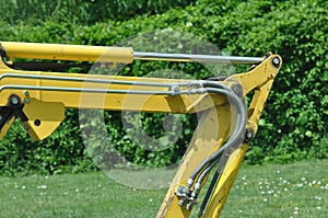 Excavator detail