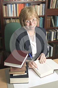 Working in the Library