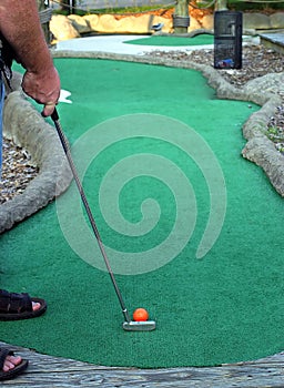 Working On My Putt