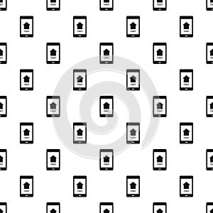 Working phone pattern vector
