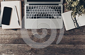 Working place, office