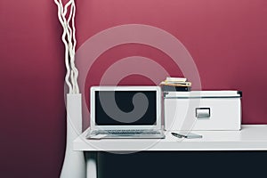 Working place, office