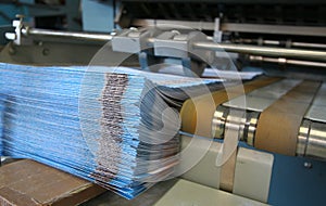 Working print machine photo