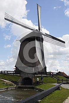 Working Windmill in Schermer Holland