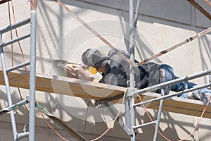 Workman Grinding Wall_7895-1S photo