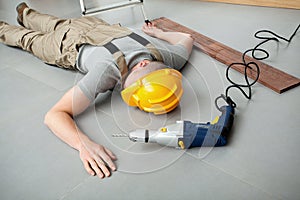 Workman injured at work