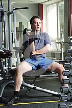 Workout with dumb-bell