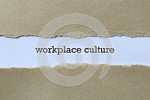 Workplace culture