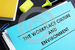 The workplace culture and environment report.