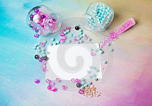 Workplace of jewellery maker