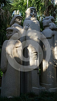 Works of art, Ann Norton Sculpture Gardens, West Palm Beach, Florida, USA