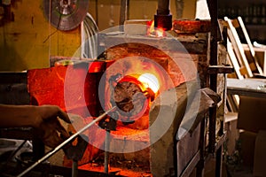 Glassworks manufacturing process