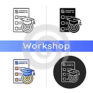 Workshop goals icon