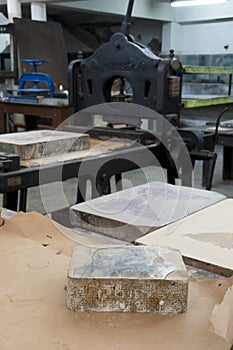 The workshop of intaglio printing