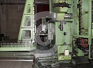 Workshop: large boring machine