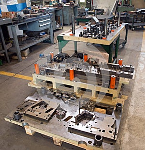 Workshop - manufacturing molds photo