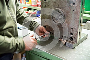 Workshop - manufacturing molds