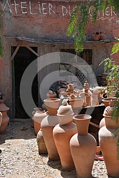 Workshop Potter-Ceramist-Marocco-Pottery