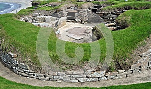 Taller en prehistórico municipio. más cercano, Escocia,.  