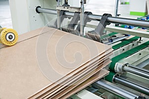 Workshop for the production of cardboard packaging