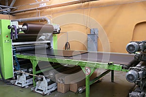 Workshop for the production of particle boards. Manufacture of chipboard, veneer, plywood, wood panels. Wood processing.