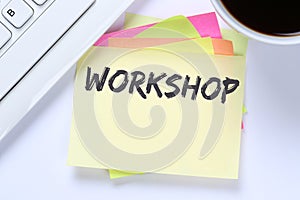 Workshop training learning teaching seminar education business i