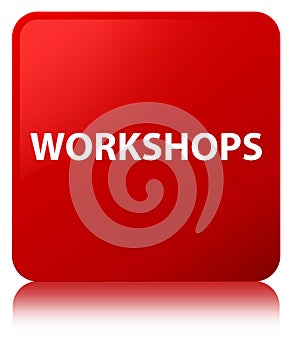 Workshops red square button