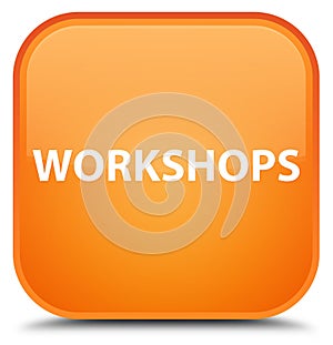 Workshops special orange square button