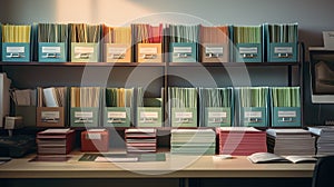 workspace files desk