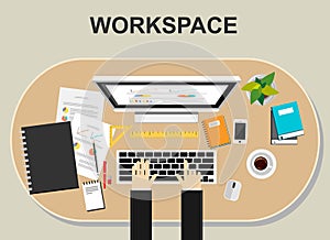 Workspace illustration.