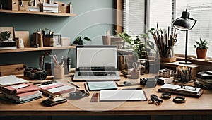 Workspace Inspiration: A well-organized and aesthetically pleasing desk setup