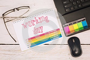 Workspace notebook and scratchpad