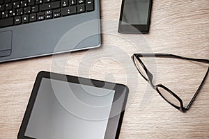 Worktable With Equipment