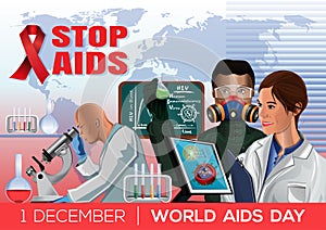 World AIDS Day poster design