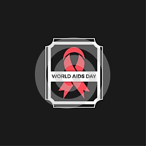 World Aids day Vector Design