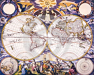 World Antique Map img