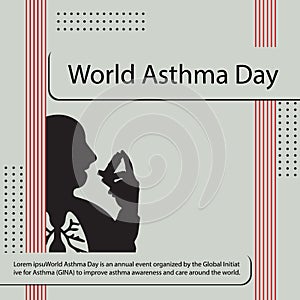 World Asthma Day. photo