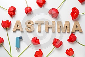 World Asthma Day, concept of allergy care - Asthma