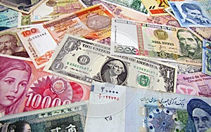 World banknotes