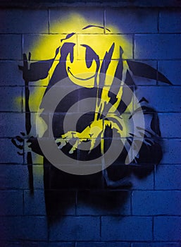 Banksy Graffiti Art. The world of Banksy.