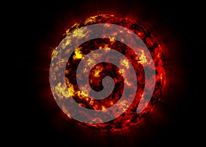 The world is being burned