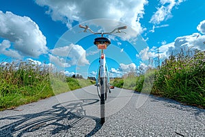 World bicycle day. Sunny Day Bike Ride photo