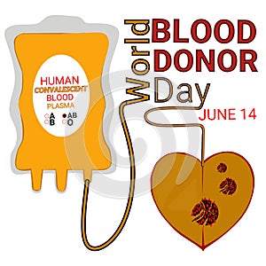 World blood donor day on June 14