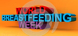 World breastfeeding week