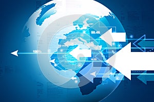 World business background